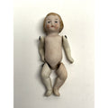 VINTAGE German Jointed Miniature Dolls Painted Bisque 9307 3/10 Boy 4"