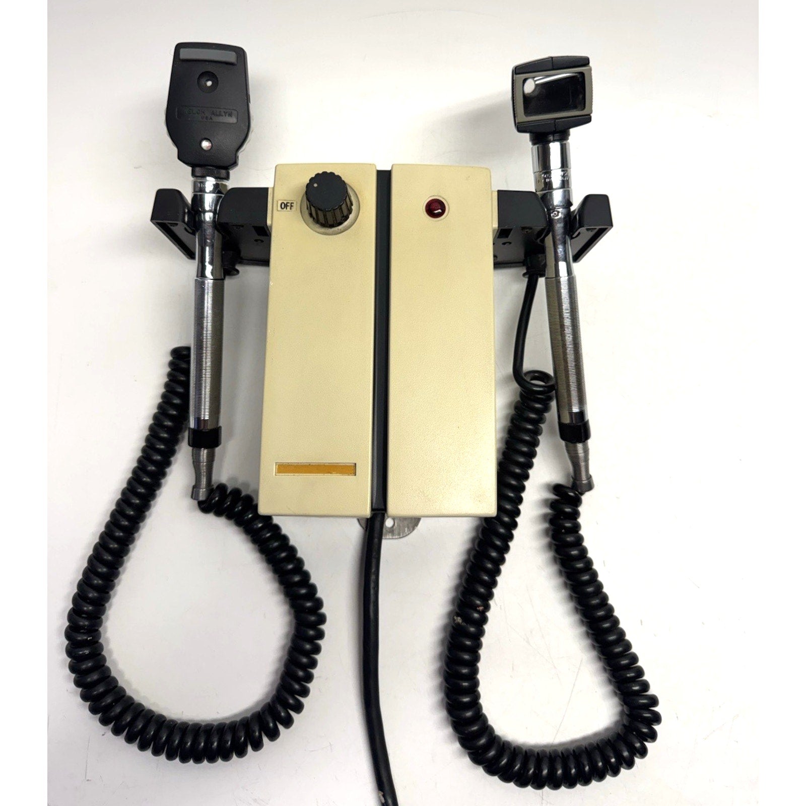 VINTAGE Welch Allyn 74710 Series Wall Transformer Ophthalmoscope Otoscope Bundle