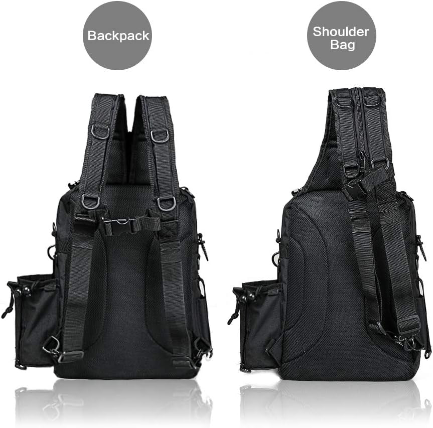Ultimate Outdoor Tackle Bag - Spacious Water-Resistant Fishing Backpack for Adventurers