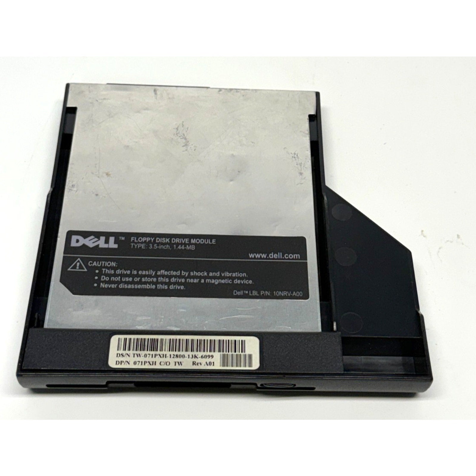 Vintage Dell Latitude Inspiron Floppy Disk Drive Module 3.5 ~ 1.44MB 10NRV-A00