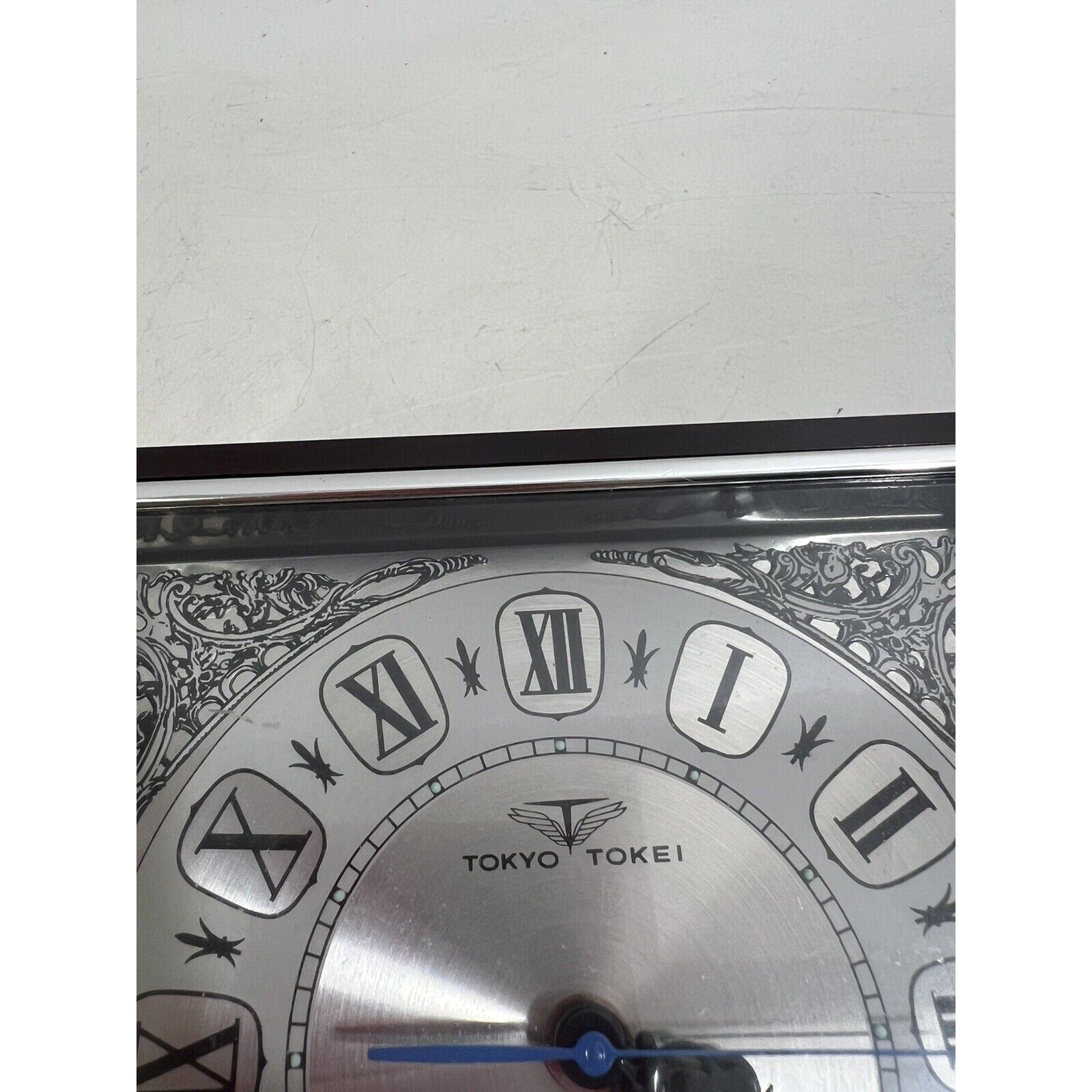 VINTAGE 60/70 Tokyo Takei 8 2 Jewels Mantel Clock Fully Working Made in Japan