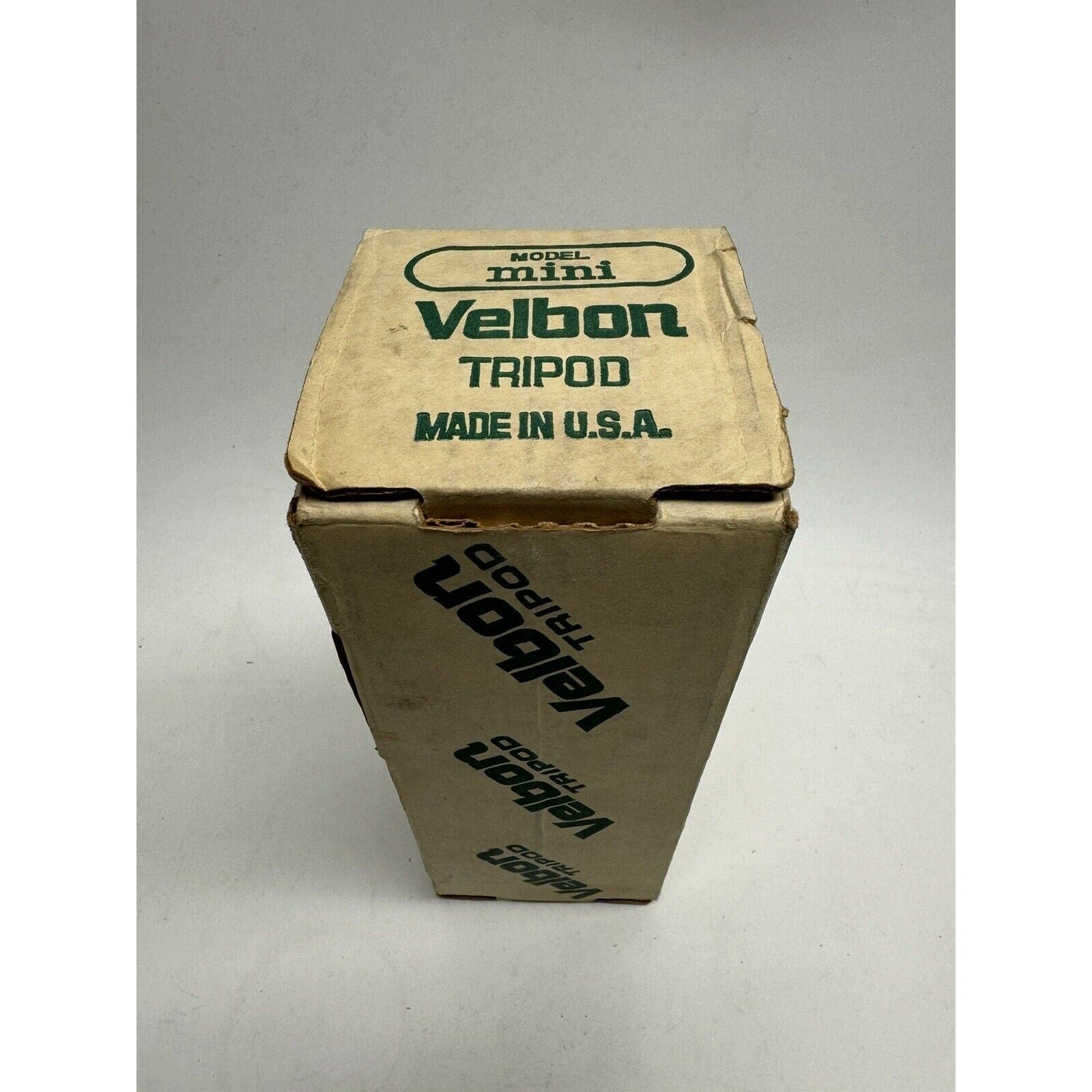 Vintage "RARE" NOS Velbon Mini Tripod Camera Stand Panhead PH-128 w/Original Box