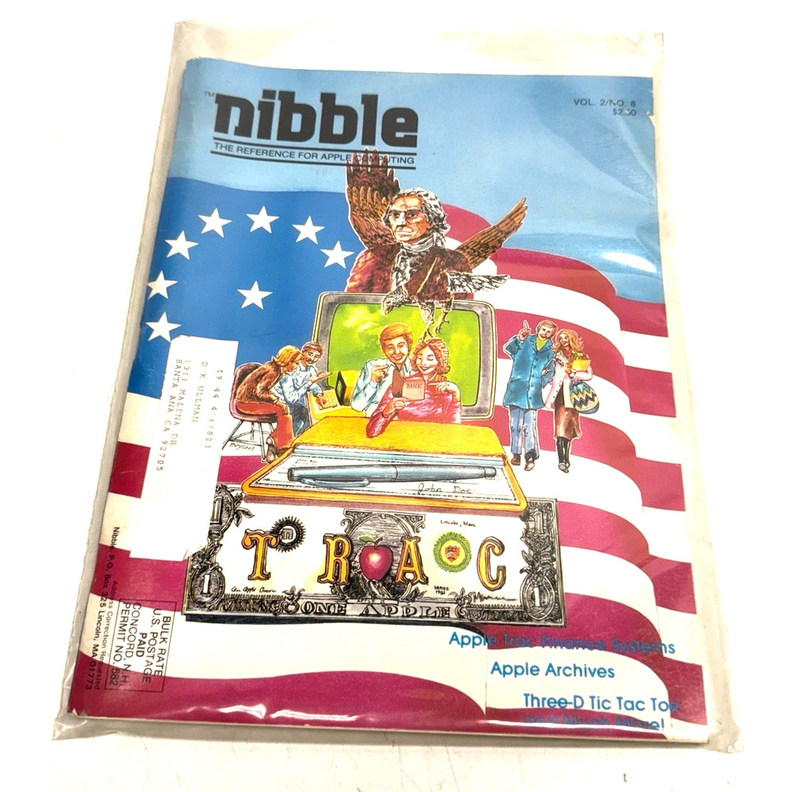 VTG Nibble Volume 02 No 08 Apple Mac Computer Programs