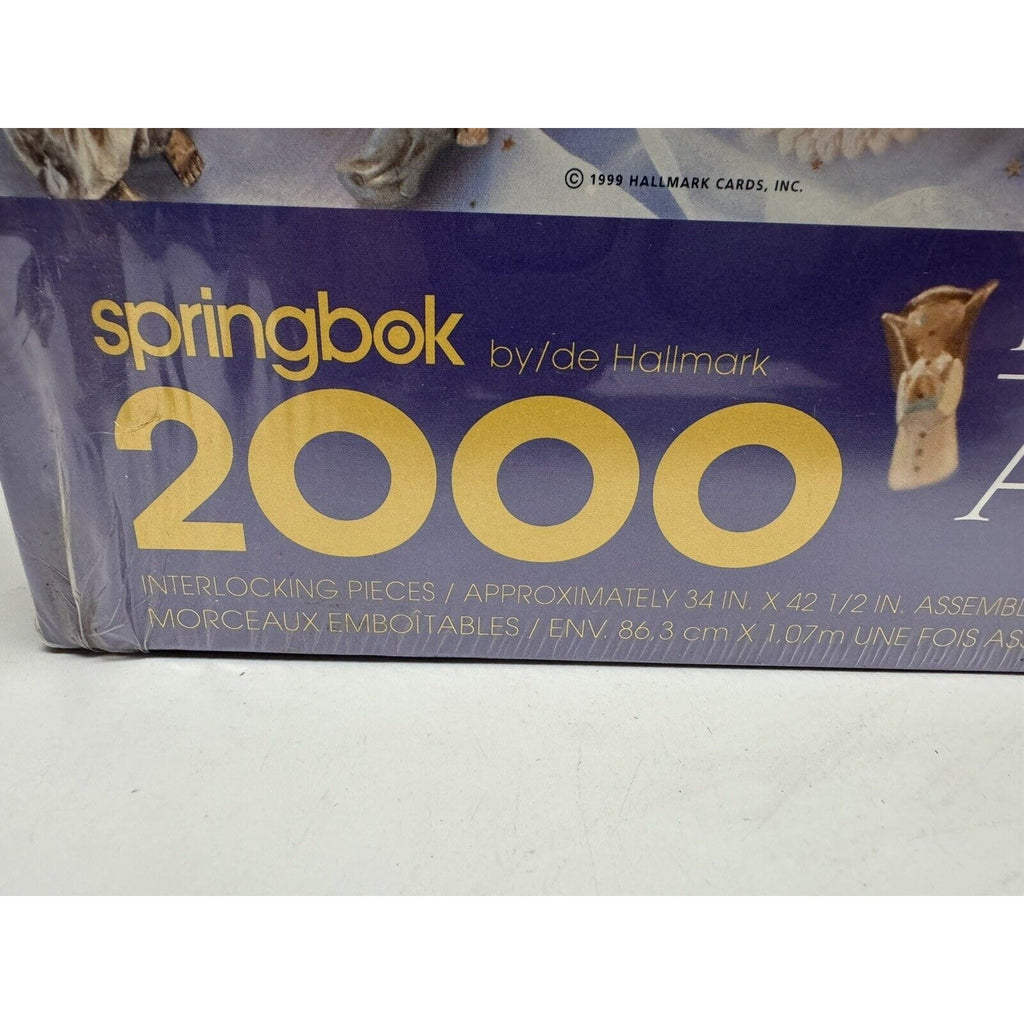 VINTAGE FACTORY SEALED Springbok 2000Pcs Jigsaw Puzzle #Multitude Of Angels