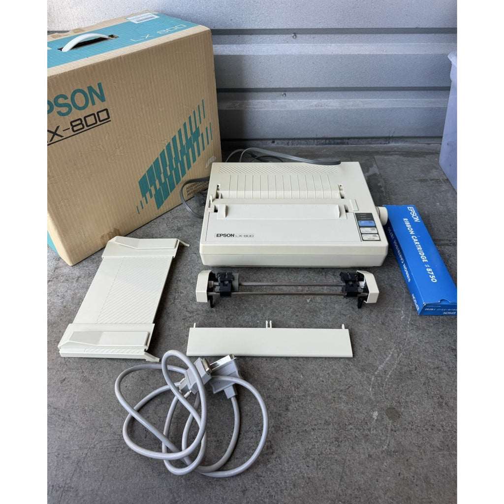 Vintage RARE NOS Epson LX-800 Dot Matrix Printer P70RA Made in Japan
