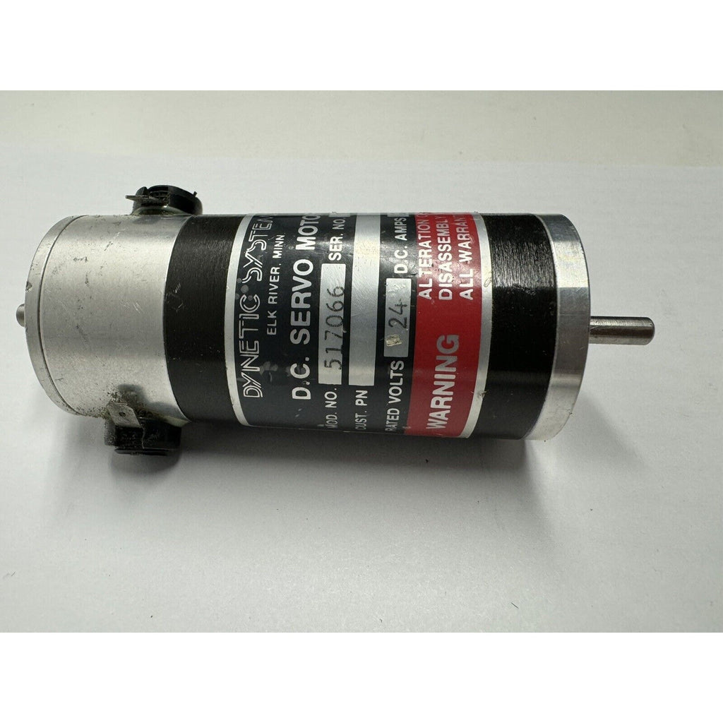 VINTAGE DYNETIC SYSTEMS 517066 DC SERVO MOTOR UNTESTED