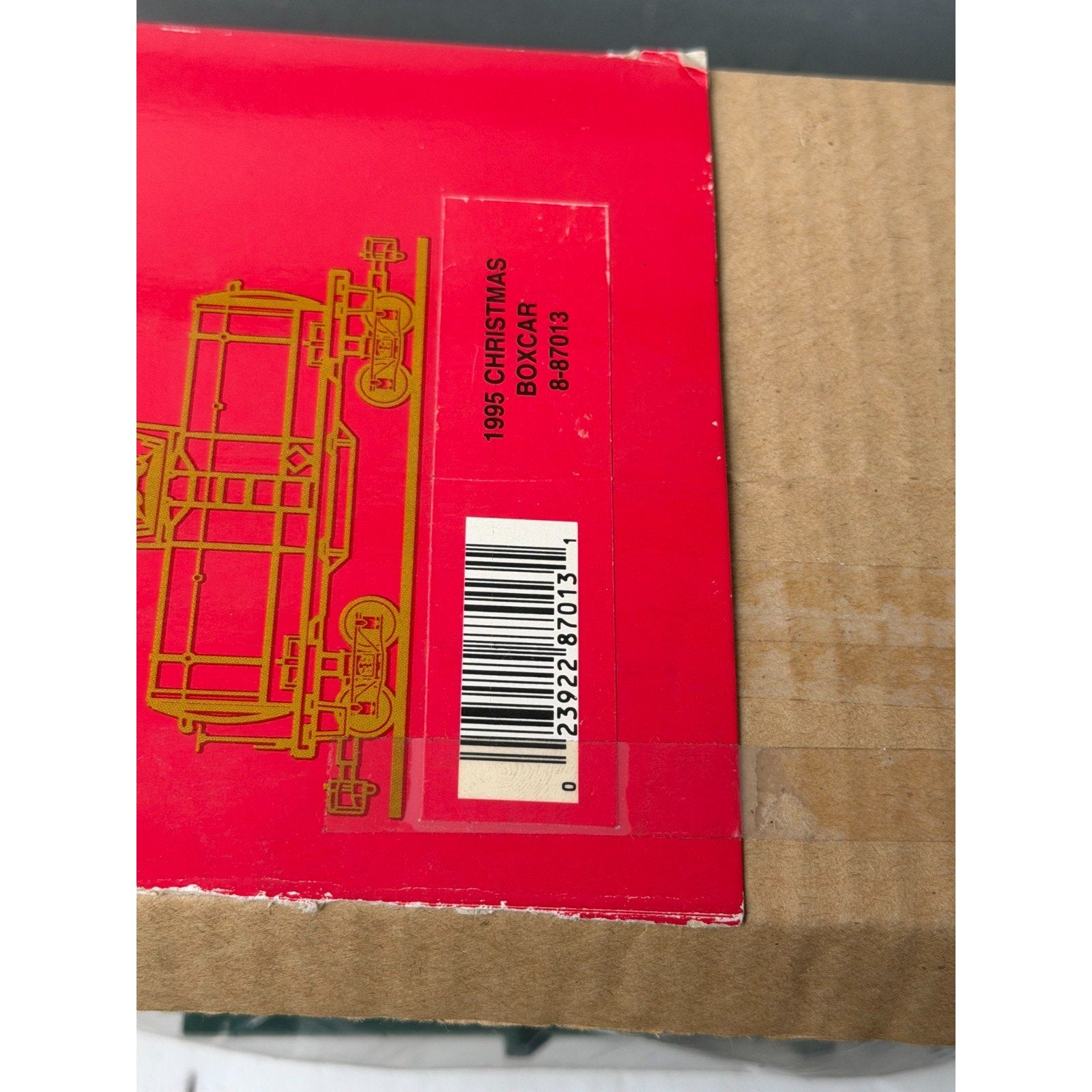 VINTAGE NOS LIONEL 8-87013 CHRISTMAS 1995 BOX CAR