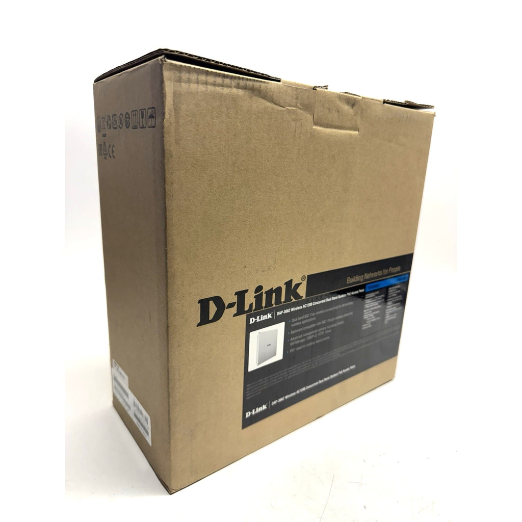 FACTORY SEAL D-Link DAP-3662 Wireless AC12 00 Dual-Band Outdoor PoE Access Point