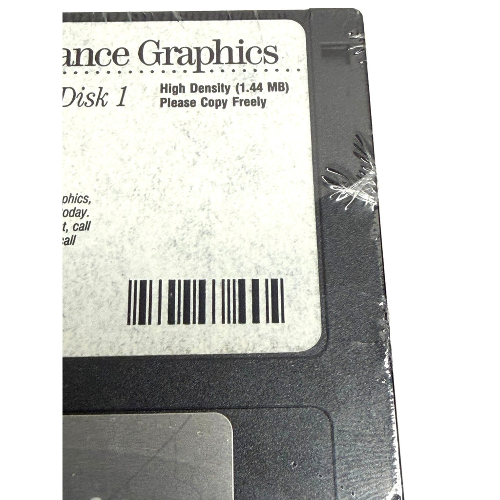 Vintage NEW SEALED Lotus Freelance Graphics Release 1.0 Working Model 1991 Disk