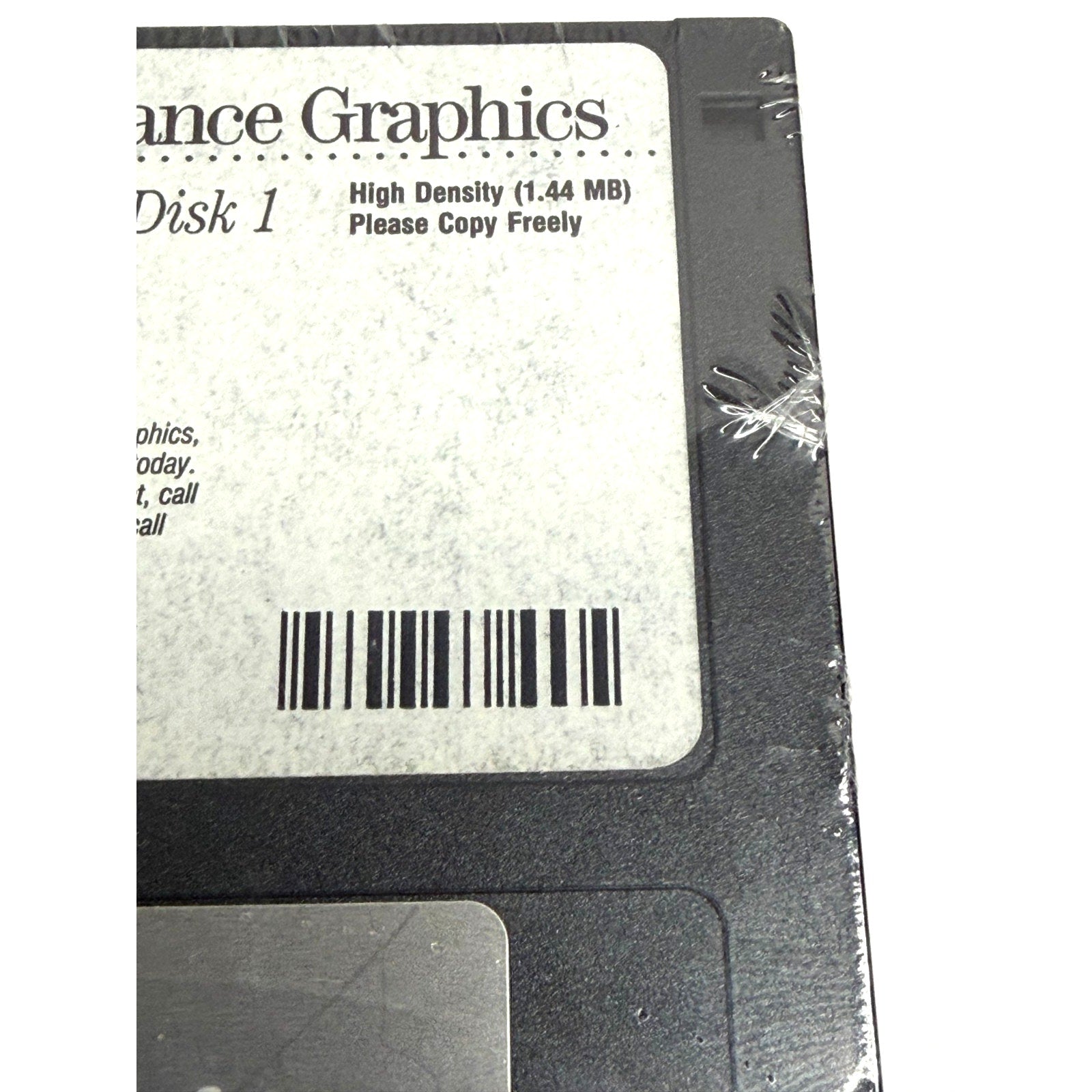 Vintage NEW SEALED Lotus Freelance Graphics Release 1.0 Working Model 1991 Disk