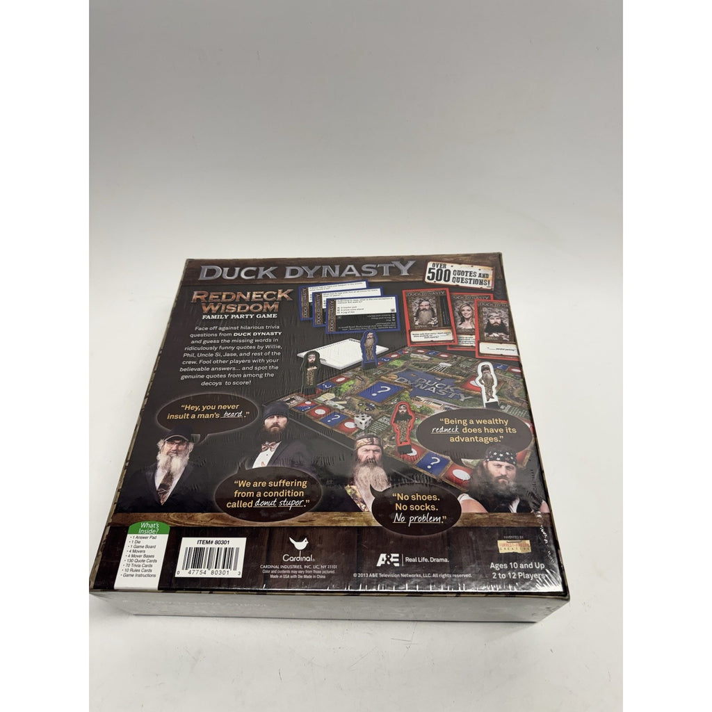 FACTORY SEALED Duck Dynasty Redneck Wisdom Board Game