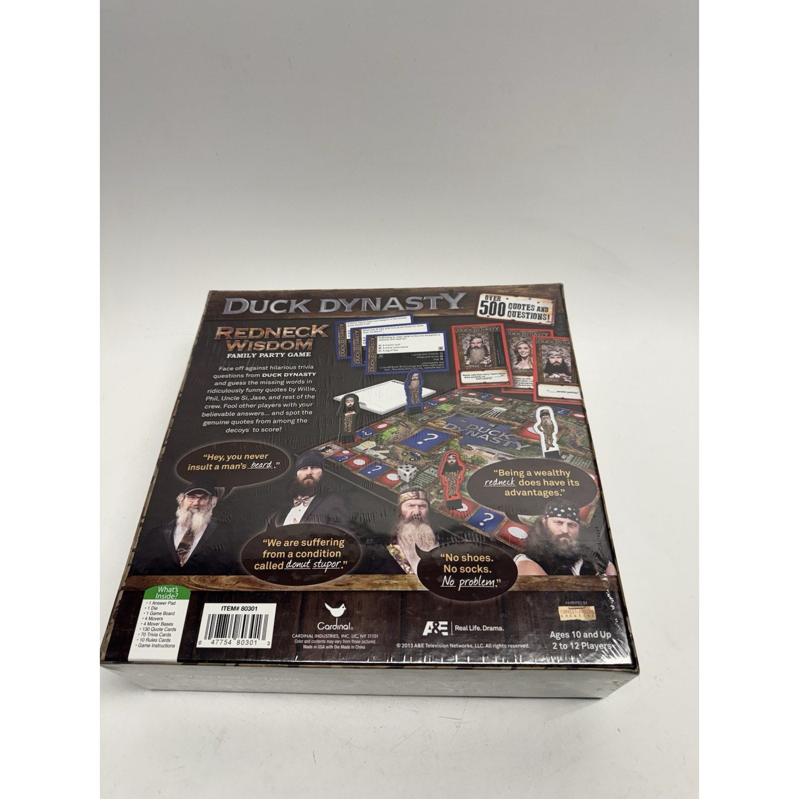 FACTORY SEALED Duck Dynasty Redneck Wisdom Board Game