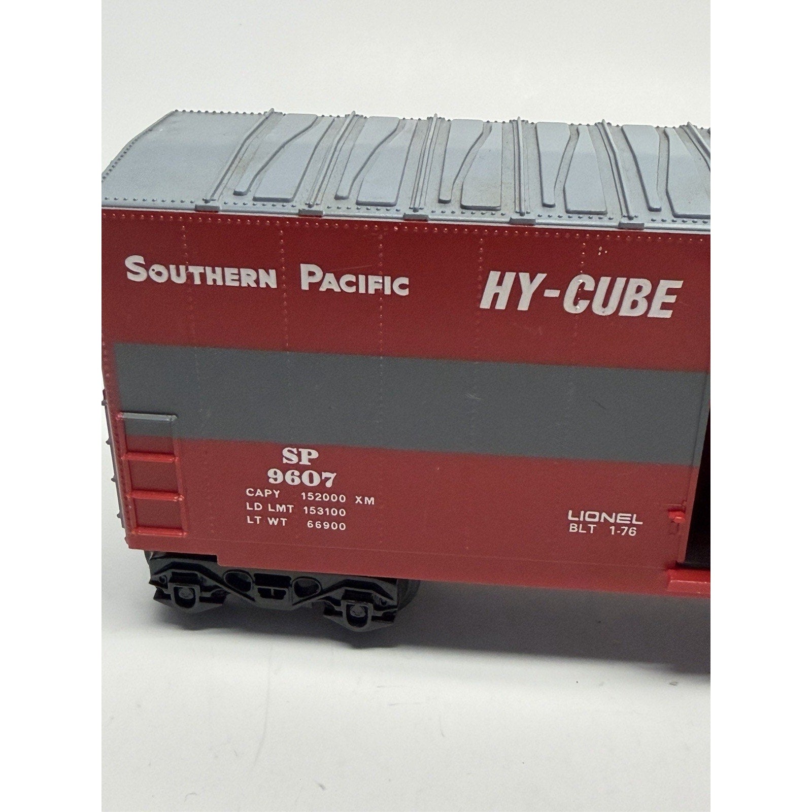 Vtg Lionel 6-9607 Southern Pacific High Cube Box Car O Gauge