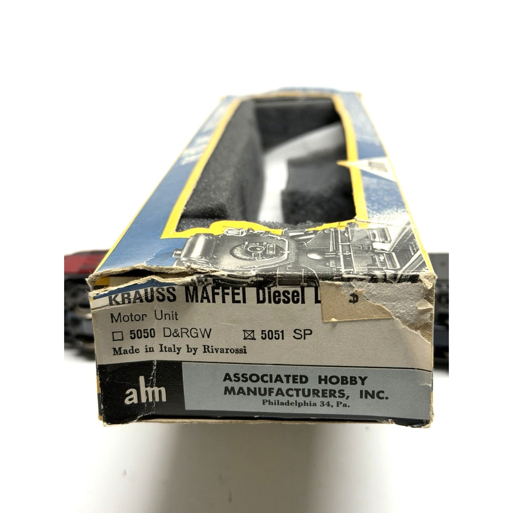 VINTAGE NOS AHM No. 5050 HO SOUTHERN PACIFIC KRAUSS MAFFEL ML-400