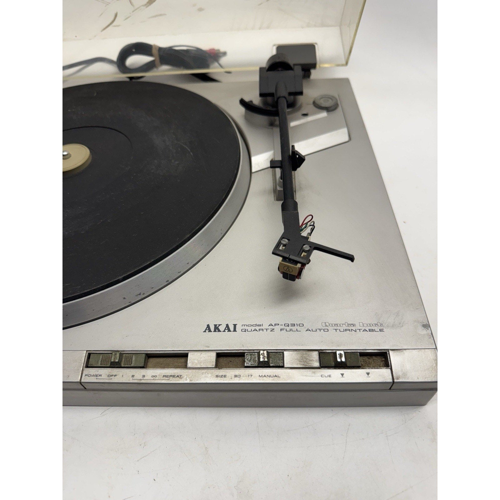 VINTAGE Akai AP-Q310 Quartz Fully Automatic Turntable Need Repair
