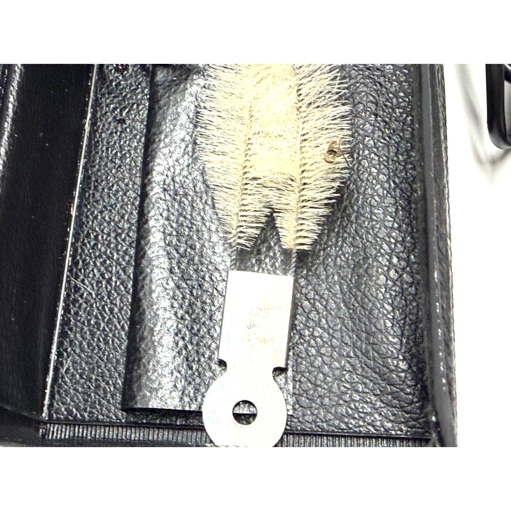 Vintage Elmo EC-101 Silver Electret Condenser MIC Microphone With Case