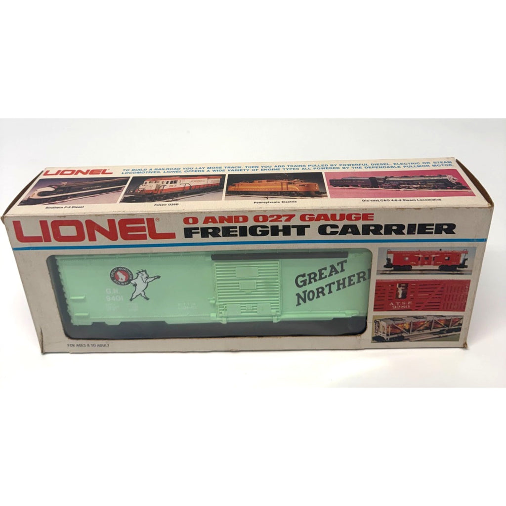 Vintage Lionel 6-9401 Great Northern Boxcar O / O27 Gauge MPC 1973 NIB / OB NEW