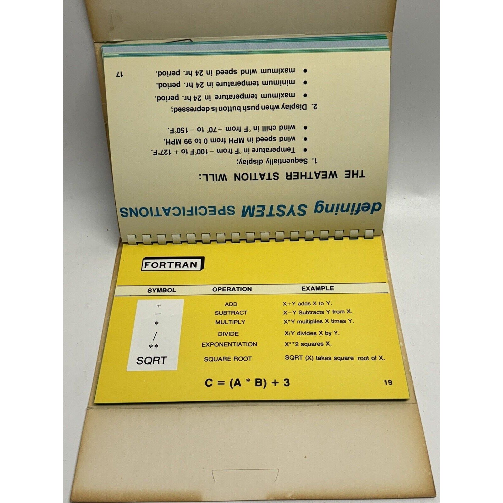 VINTAGE "RARE" Heathkit Continuing Education Microprocessors FLlipchart 1977