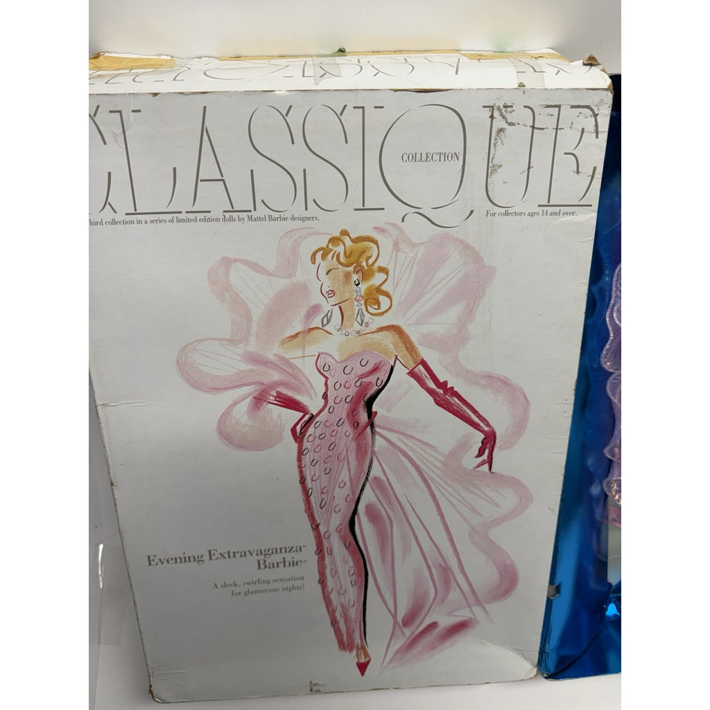VINTAGE NOS 1994 Evening Extravaganza Blonde Barbie Doll Classique Collection