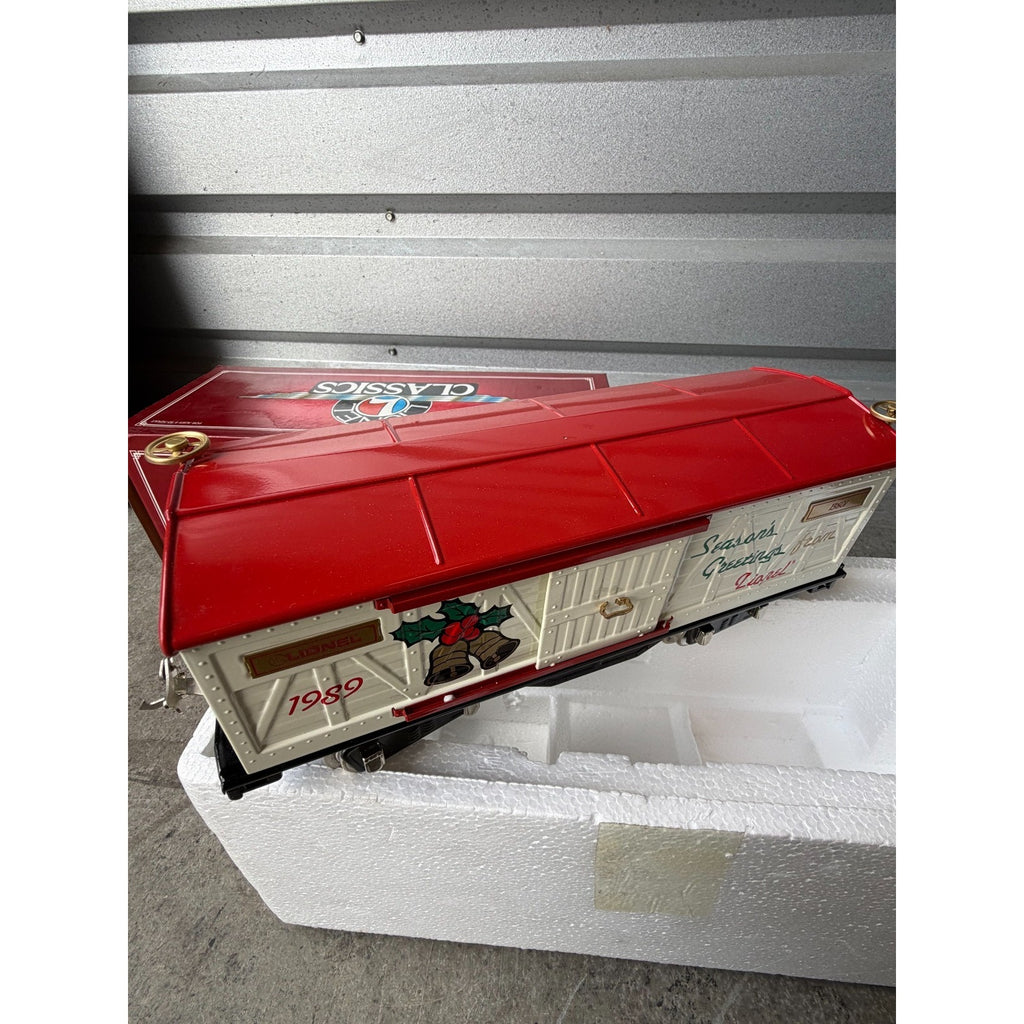 VINTAGE NOS LIONEL CLASSICS 6-13601 STANDARD GAUGE 1989 CHRISTMAS CAR