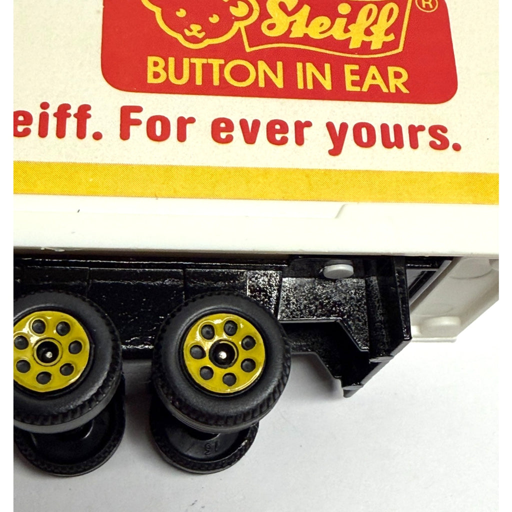 Vtg Corgi Semi Truck Trailer Toy C1231 Volvo Globetrotter Steiff 1985 Great Brit