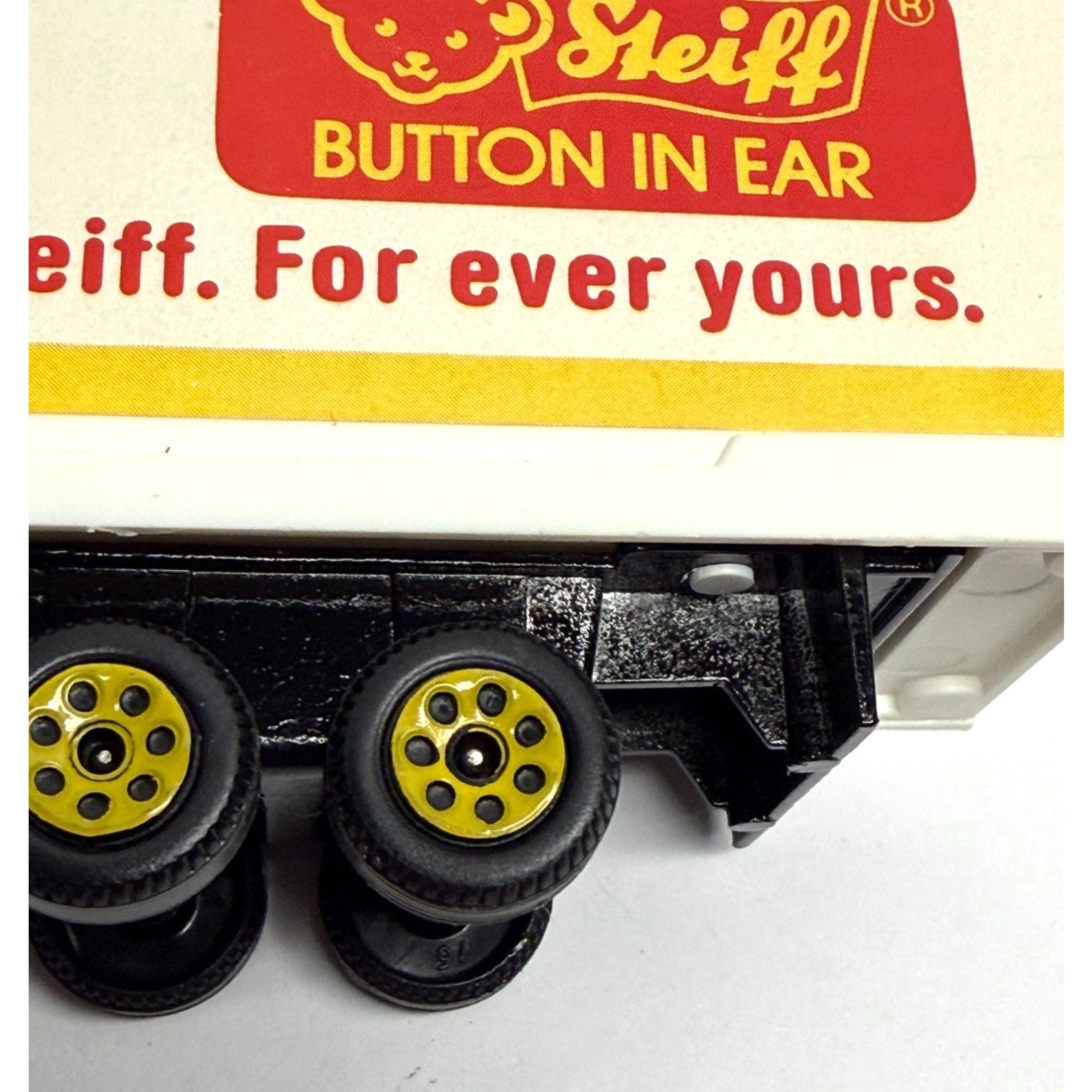 Vtg Corgi Semi Truck Trailer Toy C1231 Volvo Globetrotter Steiff 1985 Great Brit
