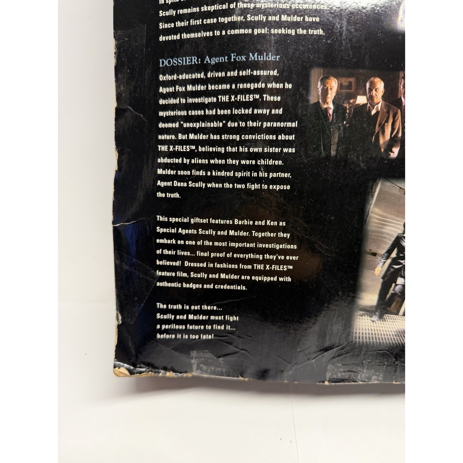 VINTAGE 1998 MATTEL BARBIE & KEN THE X FILES SCULLY AND MULDER COLLECTOR EDITION