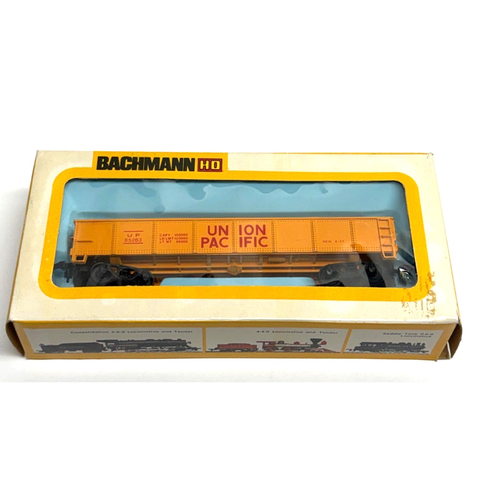 Vintage NEW BACHMANN HO SCALE Union Pacific Steel Gondola In Original Box
