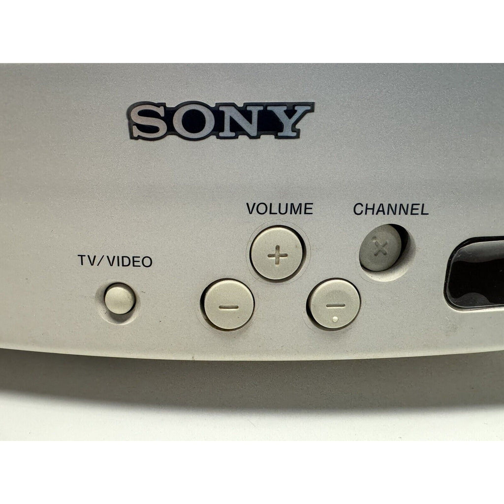 Vintage Sony Trinitron KV-9PT50 9" CRT Television TV Gaming : MINOR DAMAGE
