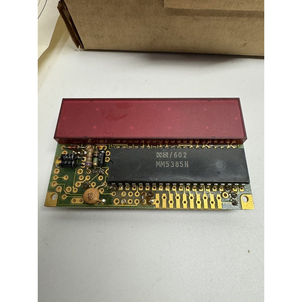 Vintage RARE 1976 MA1001A Set LED Display Digital Electronic Clock Module