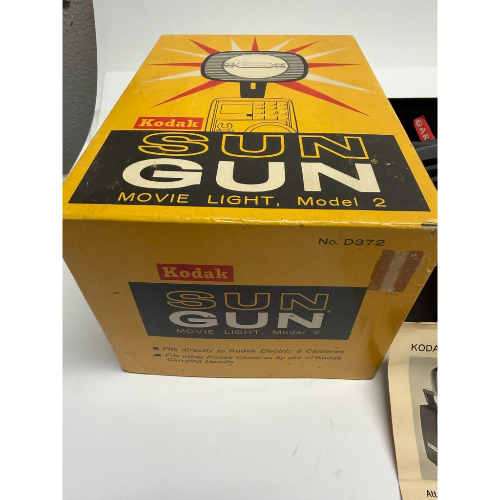 Vintage NOS KODAK Sun Gun Movie Light-Model 2