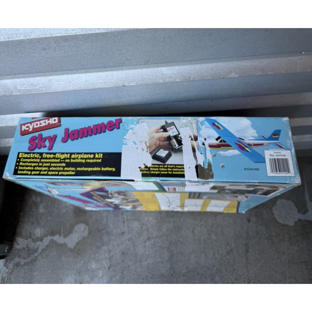 Vintage Rare FACTORY SEALED Kyosho Sky Jammer Remote Plane