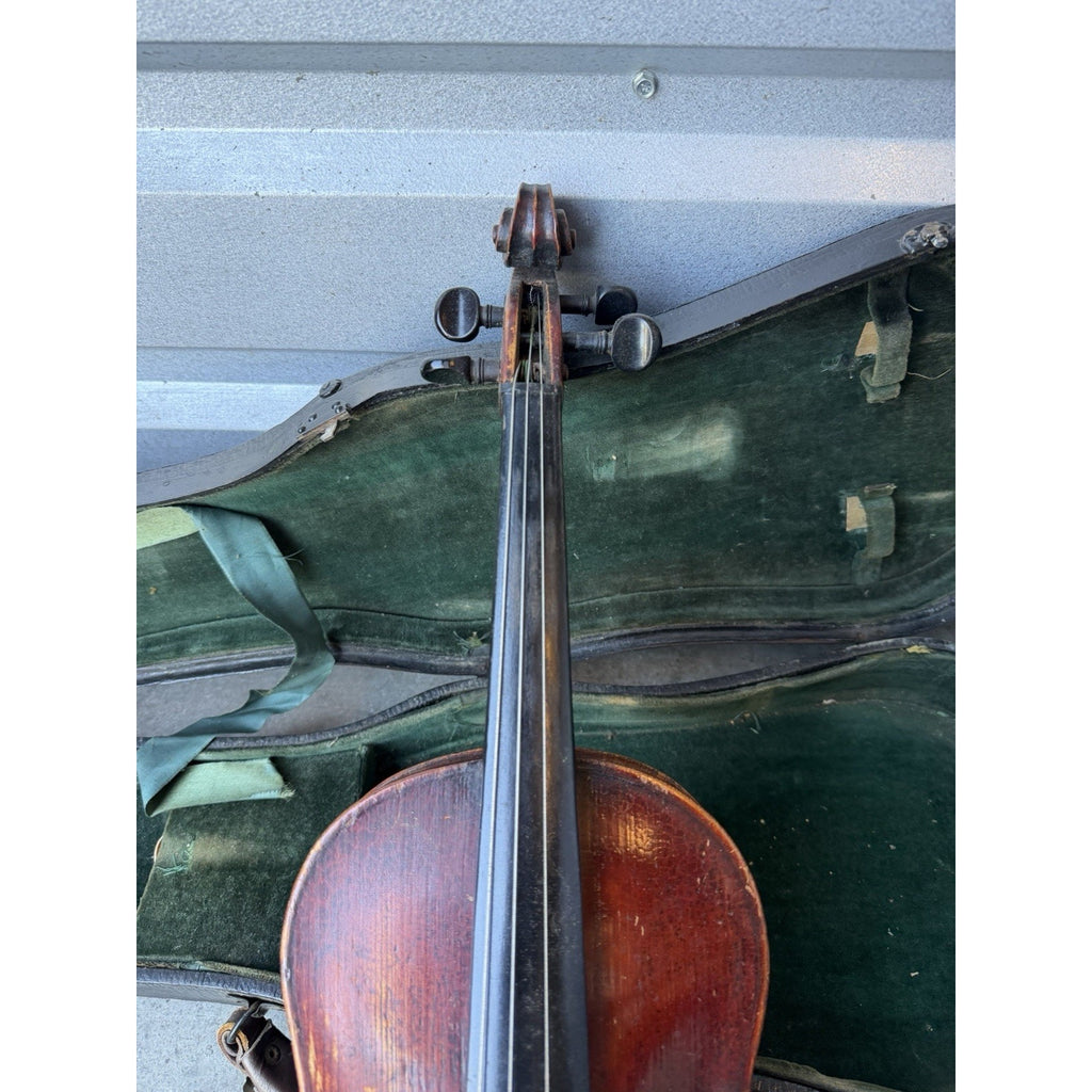 Vintage Stradavarius style 4/4 Violin w/Case ~~Missing String~~