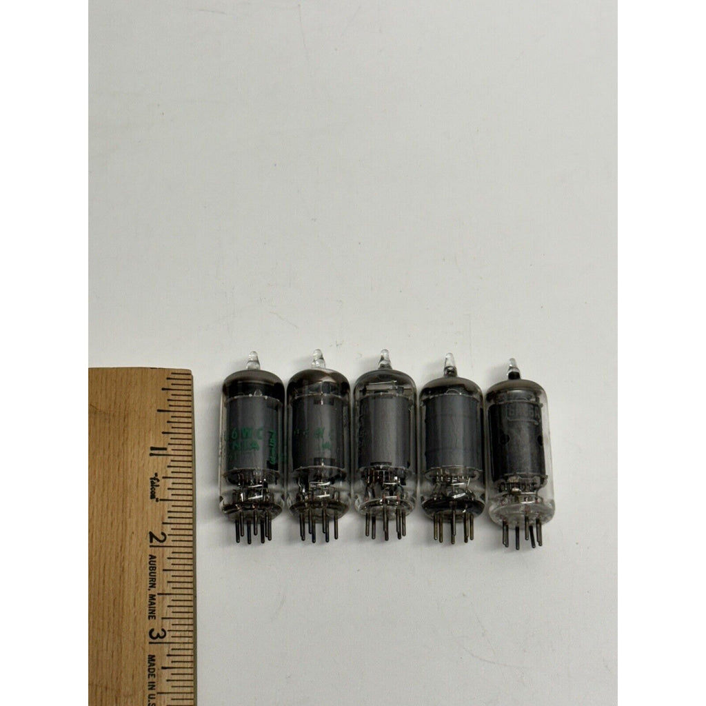 VINTAGE Lot Of 5 6AU6 Electron Tubes Made in Japan