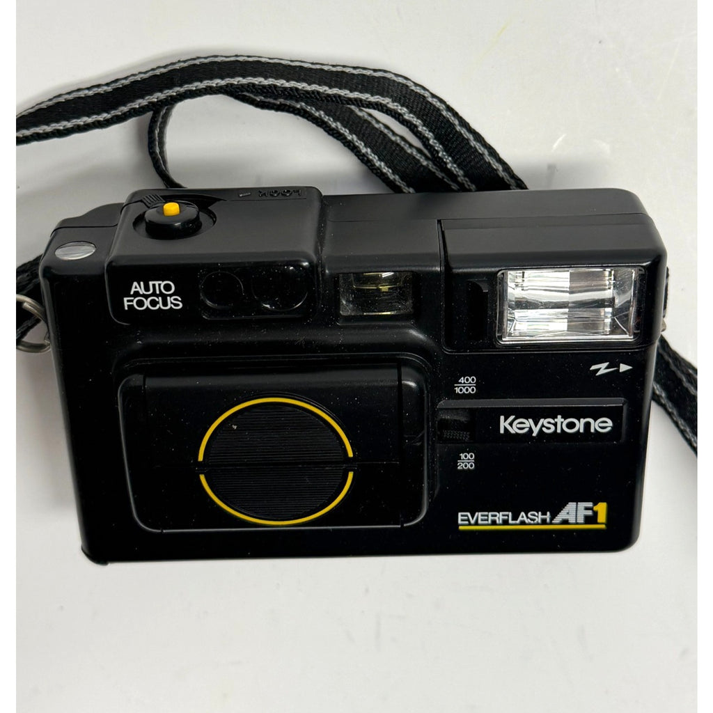 Vintage Keystone Everflash AF1 35mm Point & Shoot Film Camera - Untested