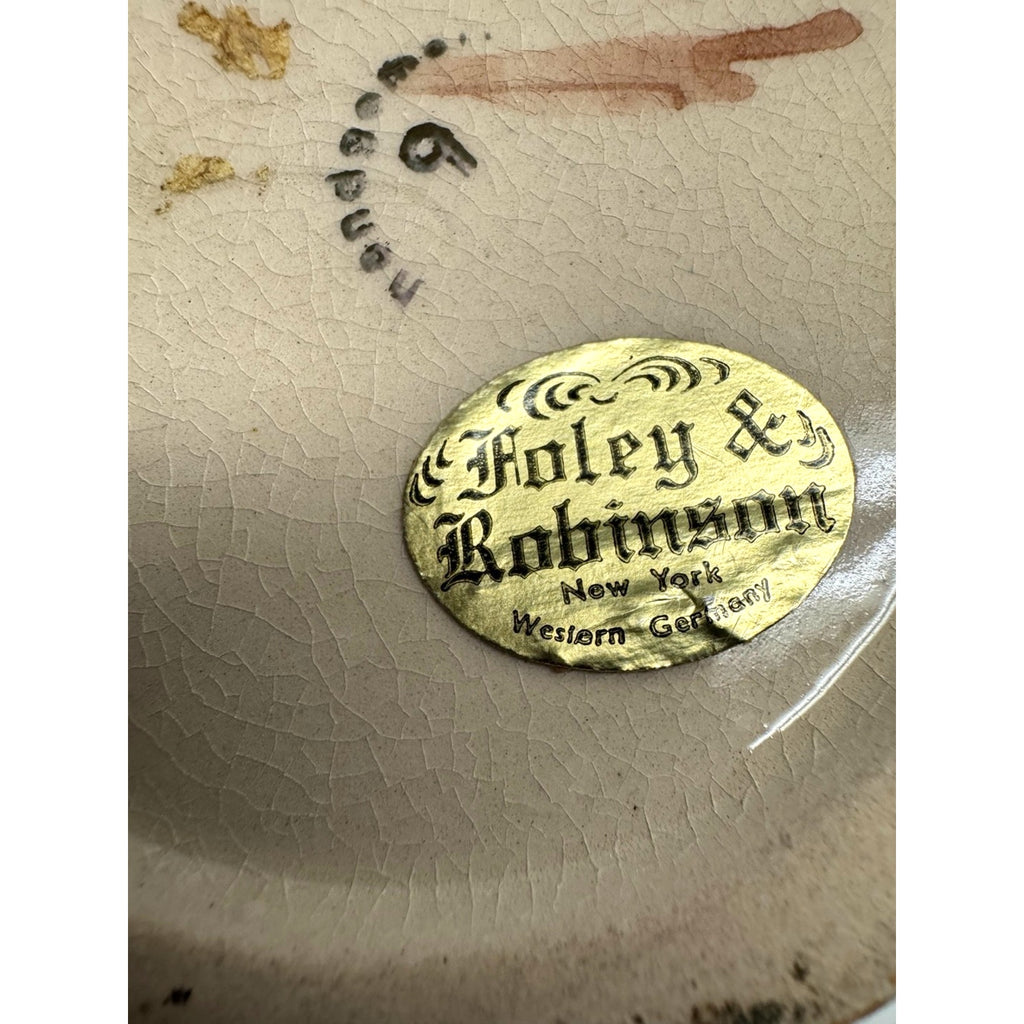 Vintage Gerz German Stein "Aufder Alm" "A.Madel Beim Bier, 1st Mein Plasier"