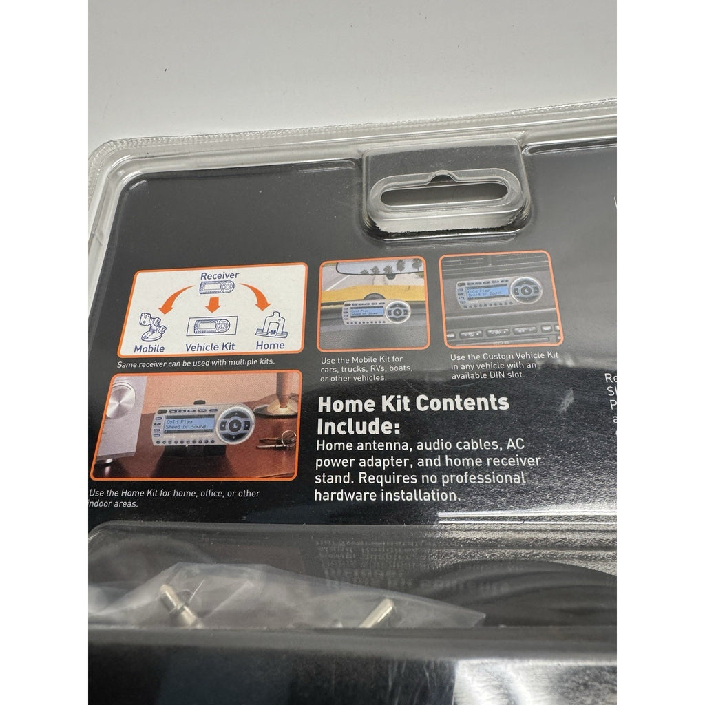 VINTAGE 2005 NEW Sirius Satellite Starmate Replay Home Kit New STH2 Hoem Antenna