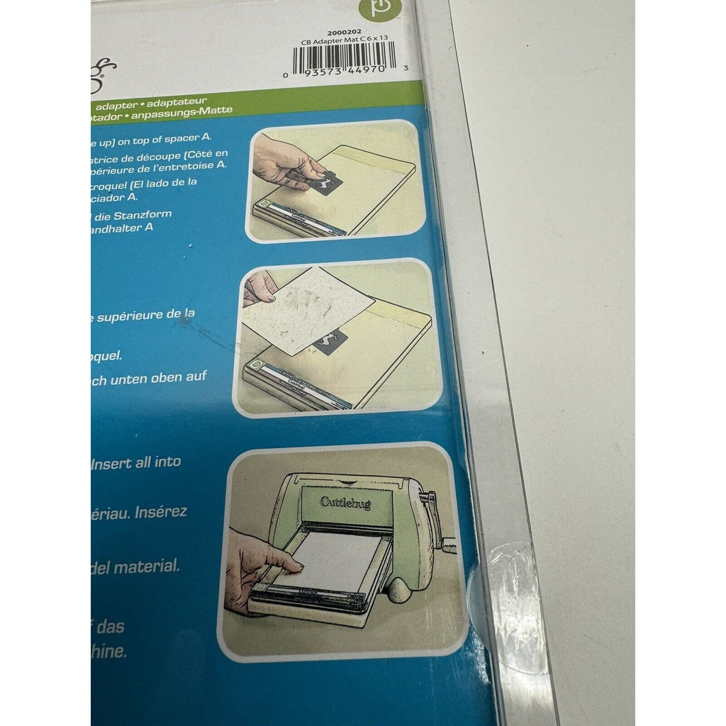 VINTAGE NOS SEALED Cricut Cuttlebug C Adapter Plate 20000202