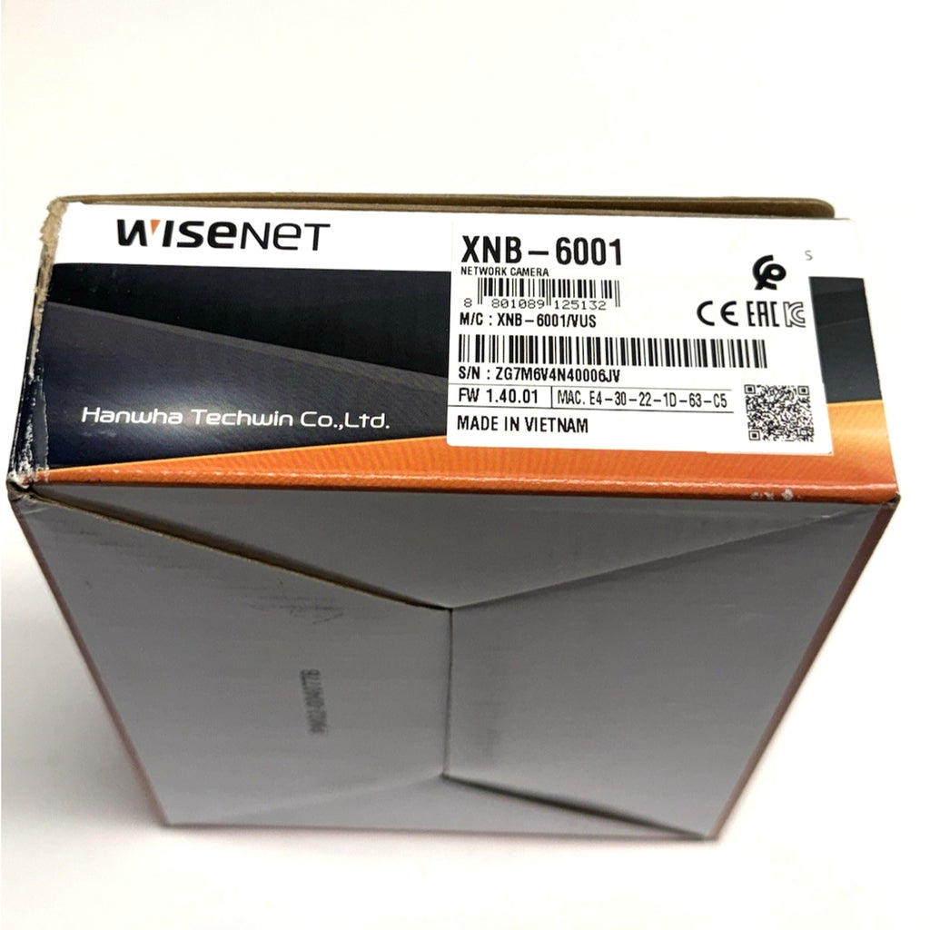 SEALED NEW HANWHA WISENET X SERIES XNB-6001 XNB-H6240A NETWORK CAMERA