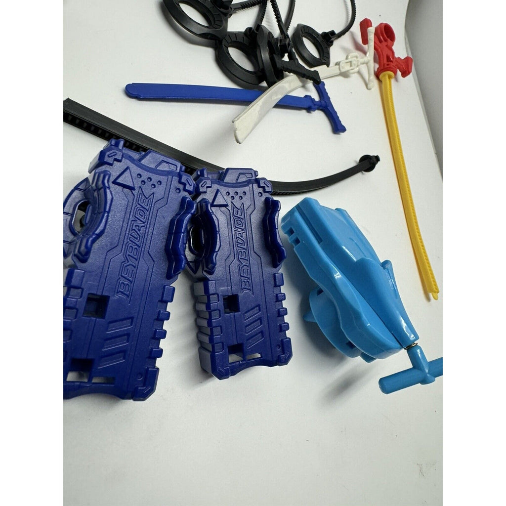 Vintage Lot Beyblade Mix Launchers All Working Condition