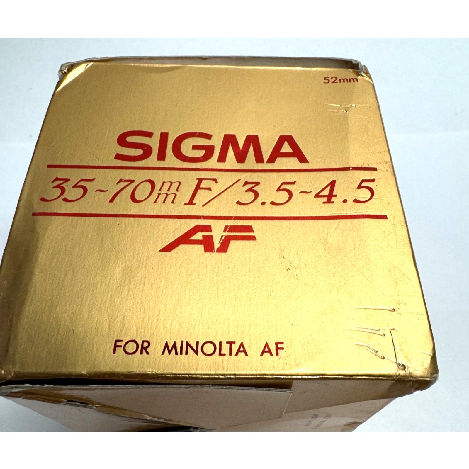 Vintage Sigma Zoom Master AF 35-70mm F/3.5-4.5 MC Lens