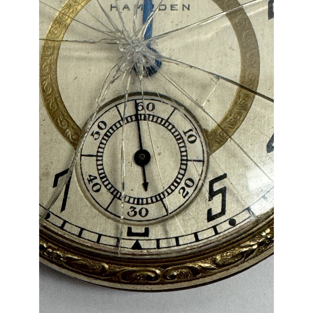 VINTAGE HAMPDEN Pocket Watch Serial Number 3728890 Grade No. 306