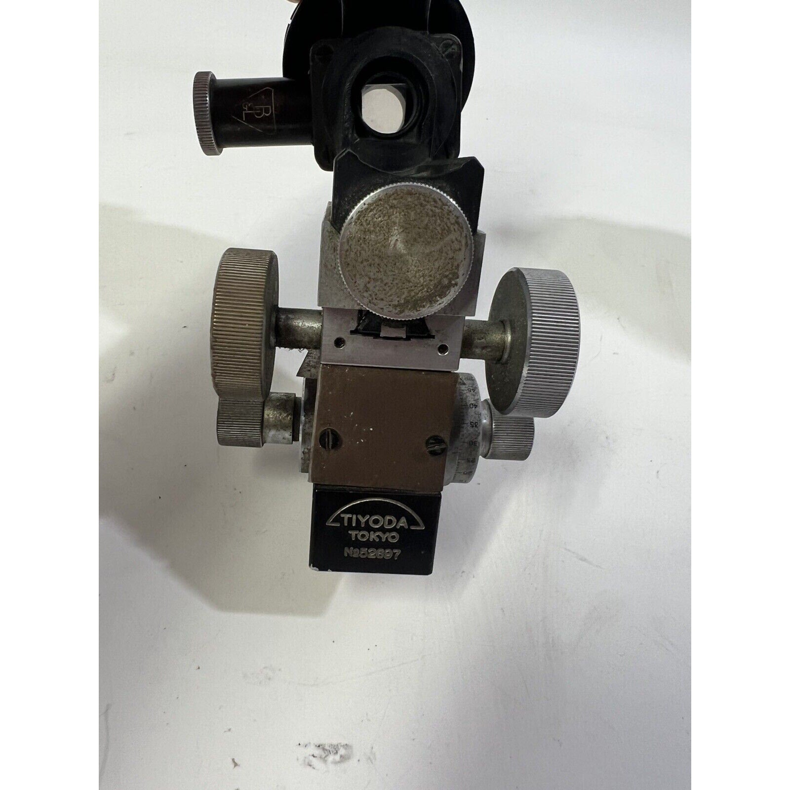 "RARE" VINTAGE TOKYO TIYODA MICROSCOPE W/B & L LENS - MADE IN JAPAN