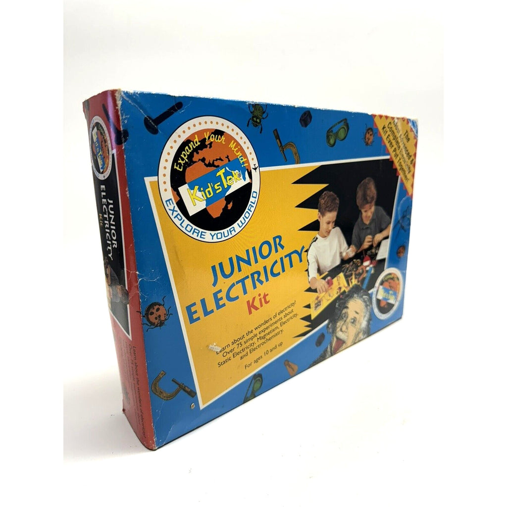 Vintage SEALED NEW Kid's Tek Junior Scientist Electricity Lab Kit. Item No. 211