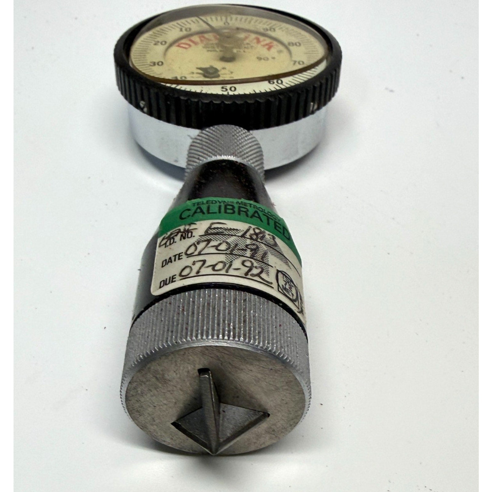 Vintage Brunswick Engineering DS-5090CF Dialsink Chamfer Gage 0-90°