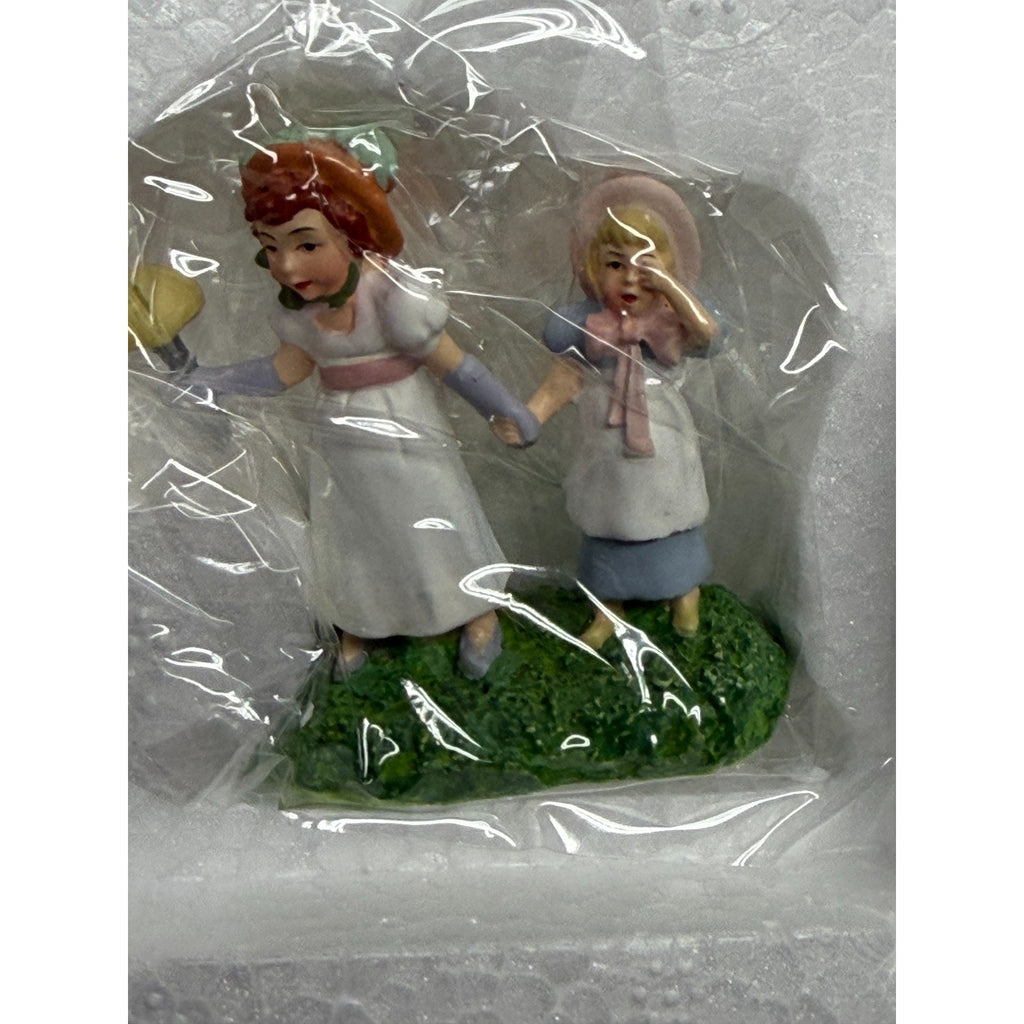 Vintage Dept 56 A Stroll in the Park Seasons Bay #53308 NEW! 5-Piece Set