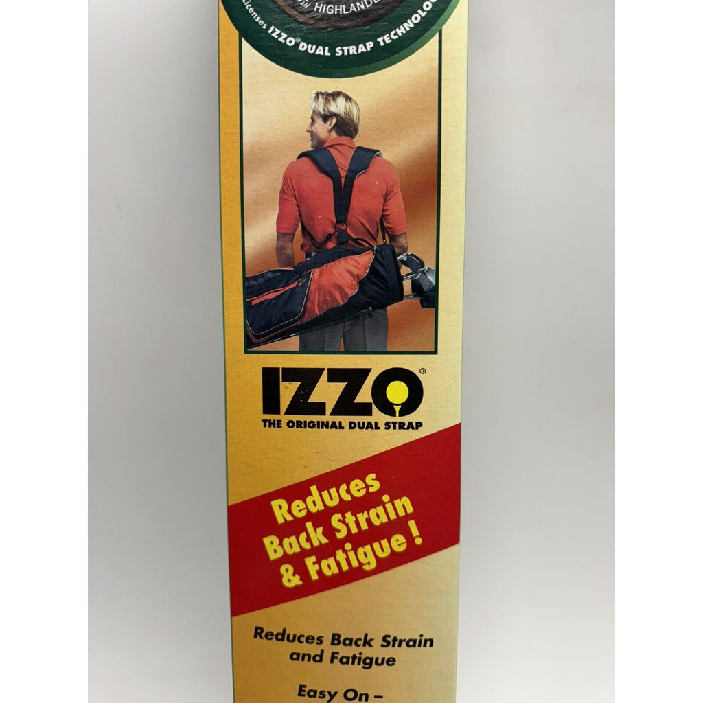 VINTAGE NOS Izzo Golf Dual Strap with Comfort Swivel Technology