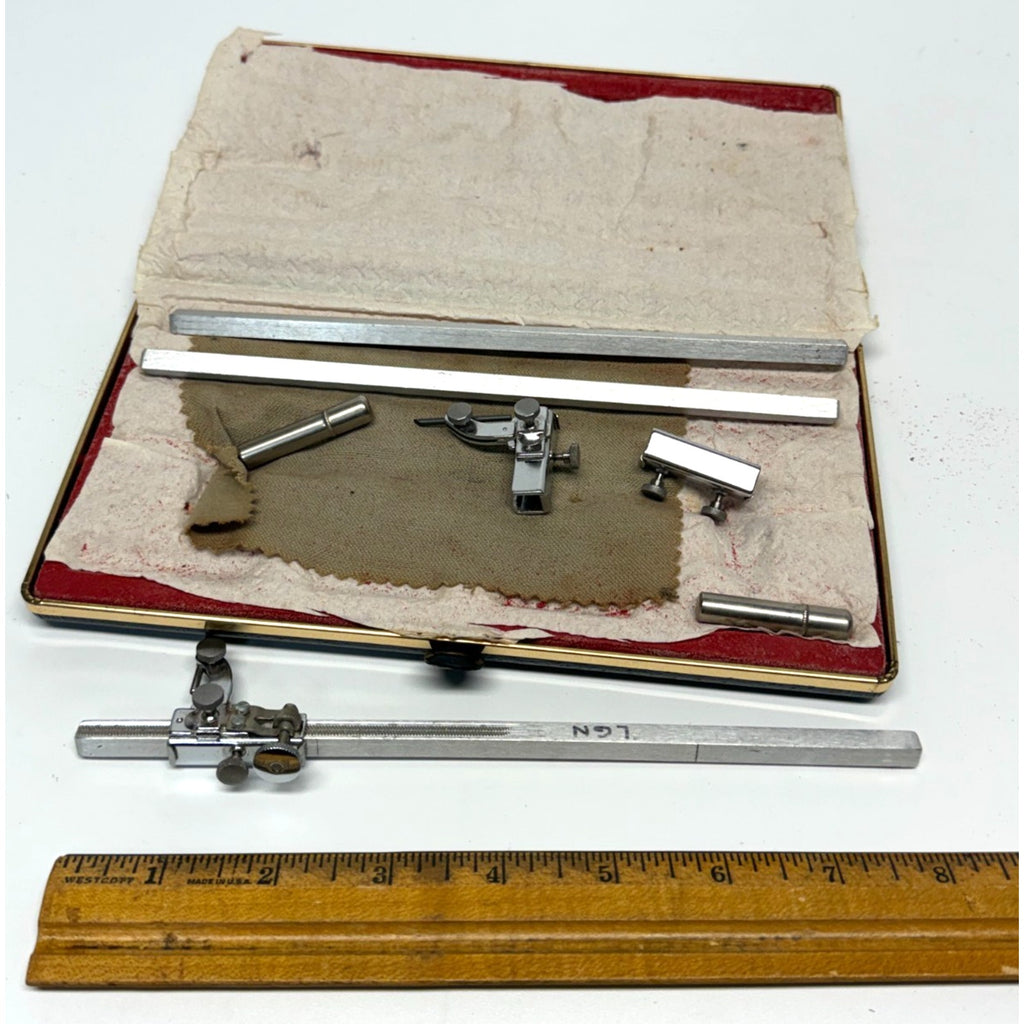 Vintage Krekeler Sliding Caliper Gauge Stainless