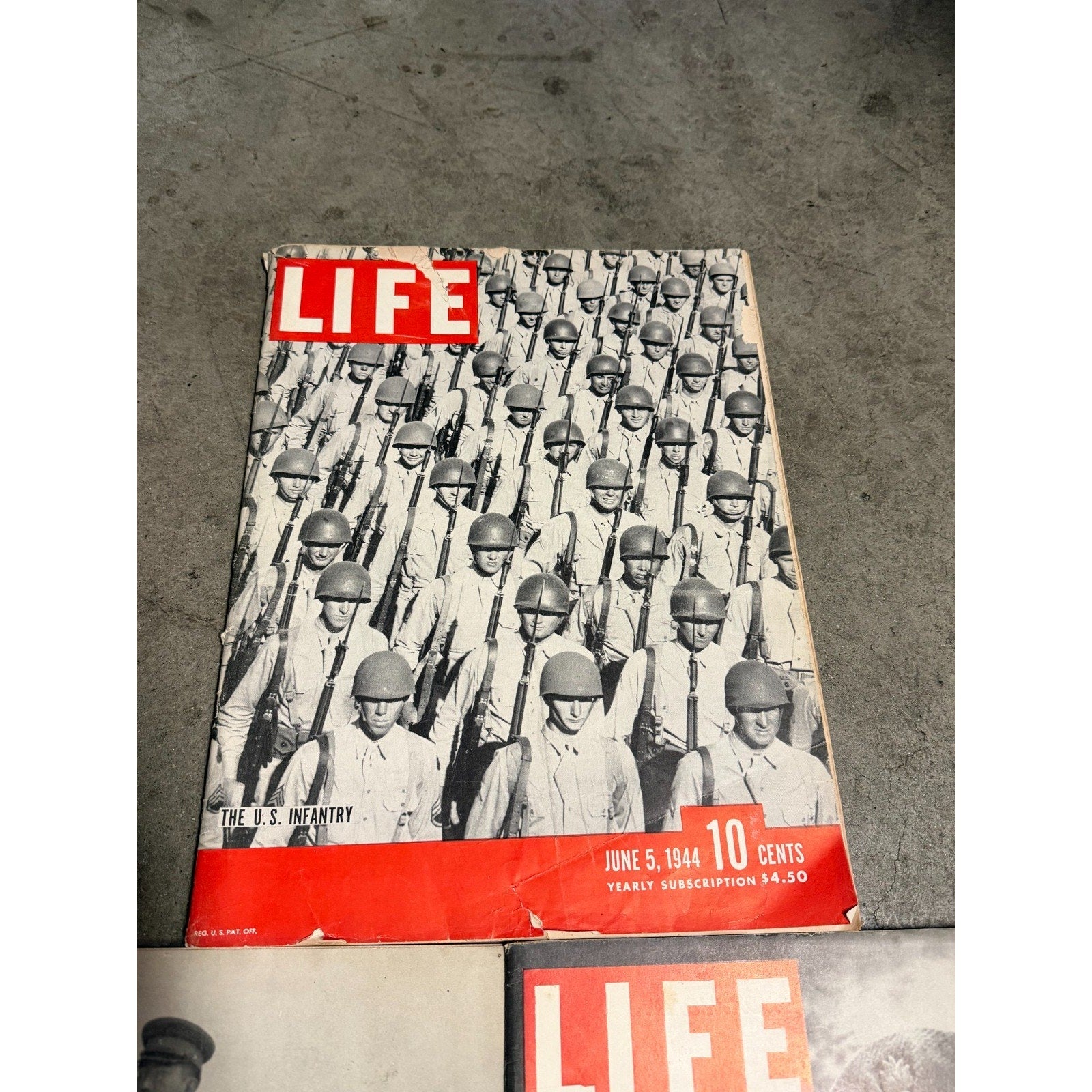 Vintage LIFE Magazine Lot 1940 1943 1944 WWII Emperor Japan Princess Elizabeth
