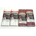 VTG Lot of 4 Wrights Extra Wide Dbl Fold Bias Tape 1/2" White & Old Rose PC09